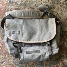 Timbuk2 Messenger Bag 15 x 12 Pink Gray Chevron Adjustable Strap Womens Commute picture