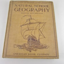 Natural School Geography Book Minnesota and the Dakotas Redway and Hinman 1907 picture