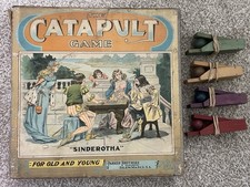 THE CATAPULT GAME Antique Parker Brothers ball game vintage RARE 1903 ? picture
