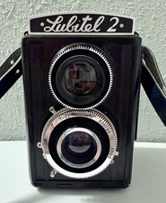 Lomo Lubitel 2 TLR 120 Medium Format Film Camera T-22 75mm f4.5 USSR with Case picture