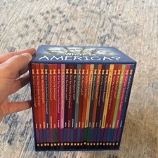Who Was? and What Is? America Collection Boxed Set 25 books with box picture