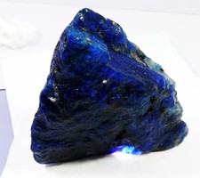 1720 CT Natural Blue Sapphire Certified Rough Uncut Stone Huge Loose Gemstone picture