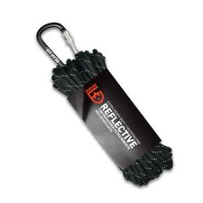 Gear Aid Extra Heavy Duty 1100 Paracord with Carabiner - Black/Reflective picture