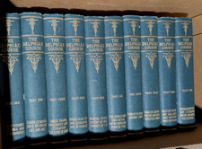 Vintage 1913 The Delphian Course Complete 10 Volume Set Hardcover Art History picture