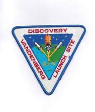 Vintage Discovery Vandenberg Launch SLC-6 Space Patch picture