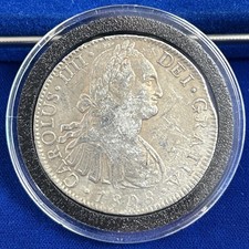 1808 Mo Mexico 8 Reales .903 Silver ~ Circulated picture