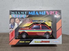 1984 Brazil Glasslite MIAMI VICE Fiat Uno Rally Surf TV Toys Mint On Box Selead picture