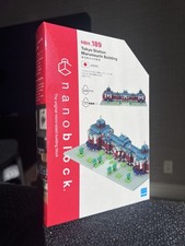 NIB Kanawa Nanoblock Building Set (NBH_189) - Tokyo Station Marunouchi Building picture