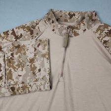 Patagonia Level 9 Combat Shirt Mens Large Camo Long Sleeve Polartec Power Dry L9 picture