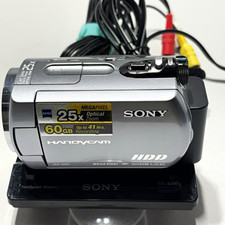 Sony Handycam DCR-SR82 60GB HDD SD Camcorder 25x Zoom 2.7