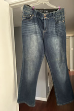Lane Bryant Bootcut Jeans Size 18 Average Dark Wash Tighter Tummy Technology picture
