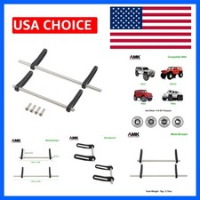 Adjustable 1/10 Scale Bumper Mount Front Rear, Metal Bumper Set Complete for ... picture