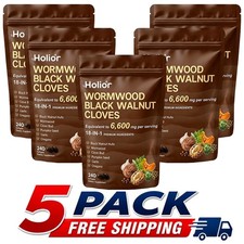 5X Holior Wormwood Black Walnut Clove Herbal Supplement 240 Softgels US picture