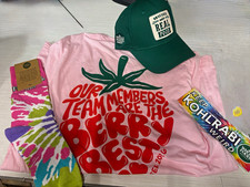 Whole Foods Market TMAW 2026 Bundle [Hat , Pink T-Shirt, Socks, Stickerpack] picture