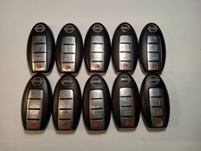 LOT OF 10 OEM NISSAN SMART KEY FOB LOT CWTWBU735 4 BUTTONS picture