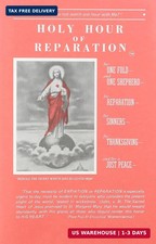 Holy Hour of Reparation to the Sacred Heart of Jesus (English, Spanish, French a picture
