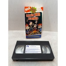 Nickelodeon All Grown Up Interview With A Campfire Kids VHS Black Rugrats HTF picture