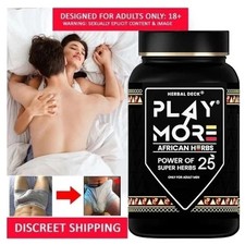 Play More Powder for Men African Herbal Vitality and Reproductive Health 150G picture