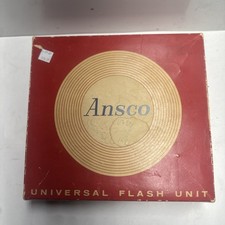 Ansco Universal Flash Unit & Box Eveready W/Ansco Viking Readyset Camera picture