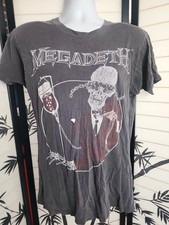 Megadeth Peace Sells AUTHENTIC Shirt 1986 Blood Baths My Way Of Getting Clean M picture