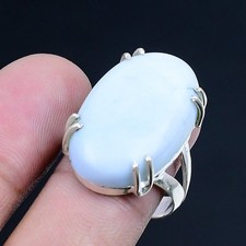 Owhyee Opal Gemstone 925 Sterling Silver Jewelry Ring US Size 9 A152 picture