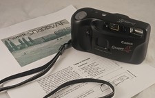 Tested Working Excellent Canon Sure Shot  Snappy AF 35mm Film Camera w/batteries picture