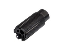 Fit .350/9mm Muzzle Brake Compensator 1/2x28 TPI Steel Nitride w Washer & Nut picture