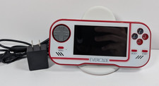 Blaze Evercade Handheld Console w/ Charger - Red & White - Nice Condition picture