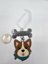 Fringe Studio You’re CORGEous Corgi Enamel Christmas Ornament picture