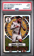 2021-22 TOPPS MERLIN CHROME UCL RENAISSANCE #R9 RAYAN CHERKI RENAISSANCE picture