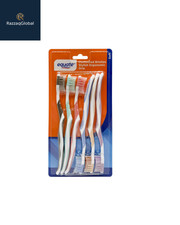 Equate Soft Manual Toothbrushes Ergonomic Grip 6ct picture
