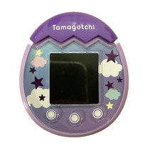 Tamagotchi Pix Sky Purple Handheld Device Tested & Works picture