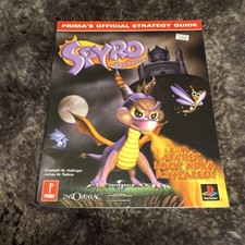 RARE Prima Games Spyro the Dragon Official Strategy Guide 1998 MPN 0-7615-1860-6 picture