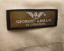 title: Vintage Giorgio Armani Le Collezioni 100% Cotton White Long Sleeve Shirt picture