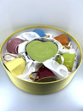 Yedi Houseware Classic Coffee & Tea Inside Out Heart Set Cup & Saucer  Full Set picture