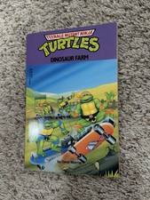 Dinosaur Farm Teenage Mutant Ninja Turtles Chapter Book Dave Morris 1991 picture