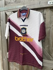 Manchester City 1996/1997 Away Shirt Original Authentic Mens Large VGC picture