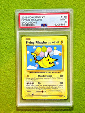 Pokémon Flying Pikachu POKEMON TCG PSA 9 MINT CARD Evolutions 2016 Pokémon XY MT picture