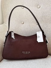 GUESS Chocolate Brown Shoulder Bag picture