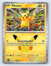 Pikachu 040/128 Holo PIKACHU RARE ME: 30th Celebration Pokemon NM picture