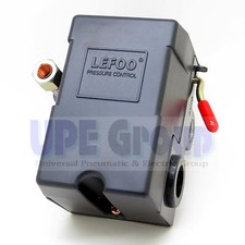 CAC-4221-1 SEARS CRAFTSMAN PRESSURE SWITCH 95 PSI ON 125 PSI OFF SINGLE PORT picture
