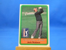 Jack Nicklaus Donruss Golf 1981 Statistical Leader PGA Tour picture