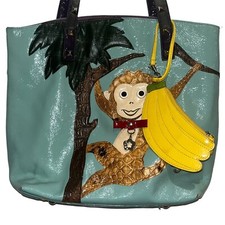 DEFECTIVE Original by Sharif 1827 Monkey Purse with matching removable b G3D picture