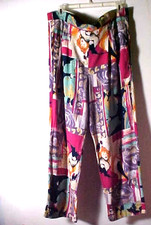Vintage Danielle B Womens Wearable Art Toulouse Lautrec Cabaret Print 1990s XL picture
