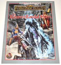 D&D Forgotten Realms Return of Randal Morn AD&D adventure RPG TSR 1995 2e 2nd ed picture