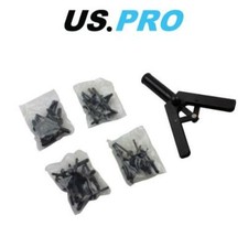 US PRO Tools 41pc Plastic Riveter Tool Set, For Riveting Plastic Rivets 5446 picture