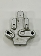 Vanguard Middle Finger Vintage MTB Canti Brake Cable Straddle Hanger Silver 90s picture
