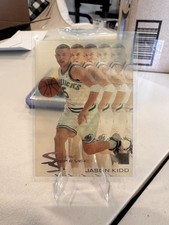 Fleer 1995-96 Metal Slick Silver Insert Jason Kidd #4 Dallas Mavericks picture