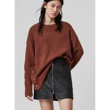 AllSaints Rufa Jumper Cinnamon Red Size Small picture