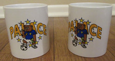 (2) Palace Euro Mug White Palace Skateboards 2021 Brand New NWOT Free U.S. S&H picture